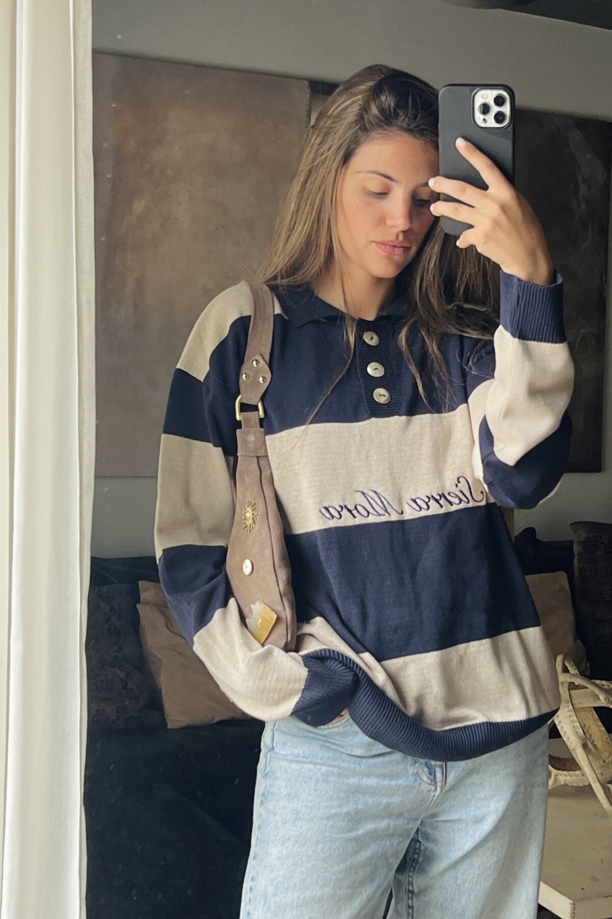 Heritage Sweater Azul / Crudo