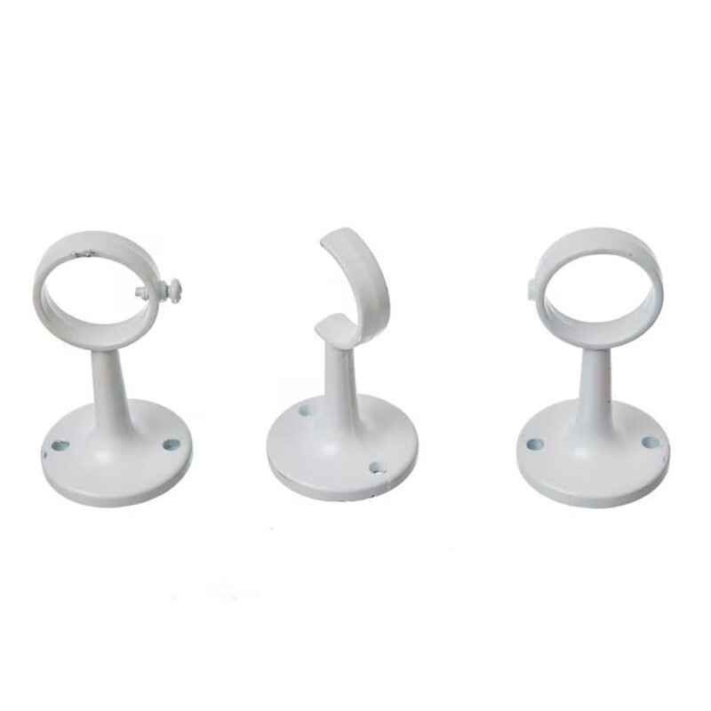 Set barrote Innova 2 mts barral + 3 soportes BLANCO