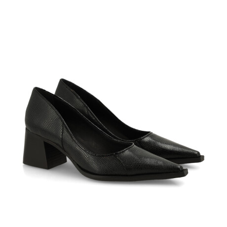 ZAPATO VENET - CUERO HAZEL NEGRO