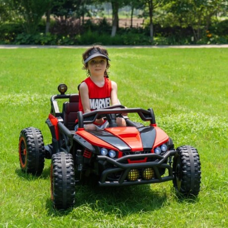 Jeep A Batería Para Niño Rojo