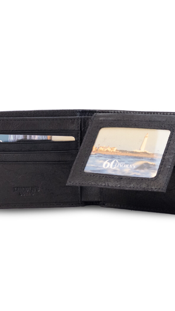 BILLETERA CUERO ATLANTIS NEGRO