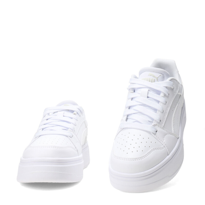 Championes de Mujer Puma Rebound Femme Low Plataforma Blanco