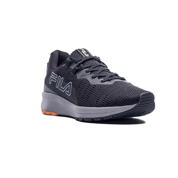 Fila Champion Training Ride Hombre - Negro/naranja Negro-naranja