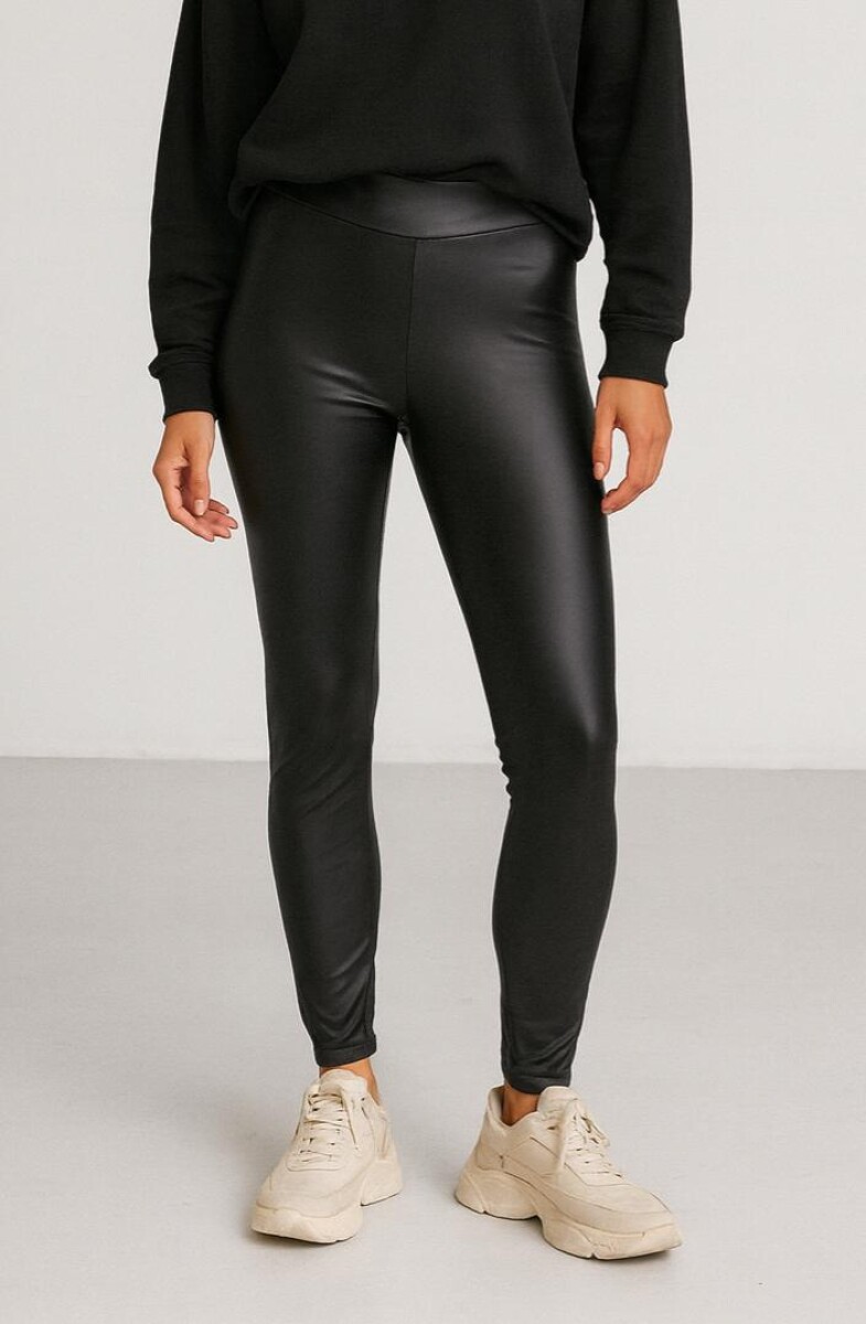 Leggins Simil - Negro 