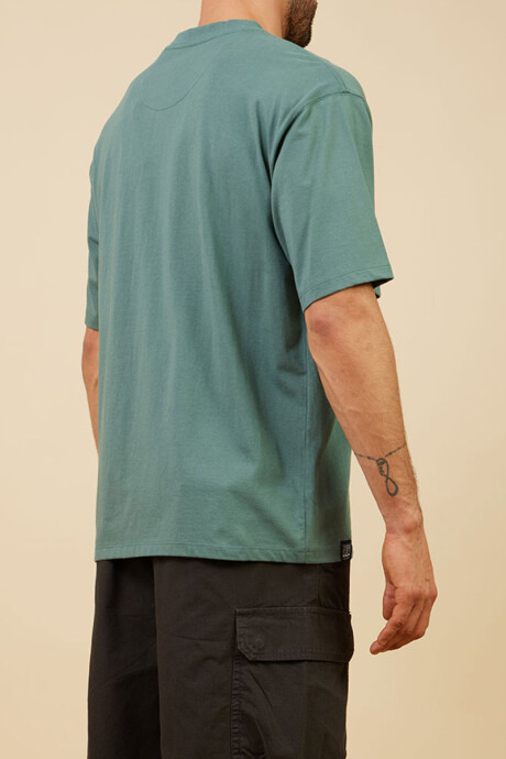 T-SHIRT TIMOR RUSTY Verde Oscuro