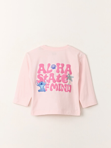 Remera Stitch Rosa