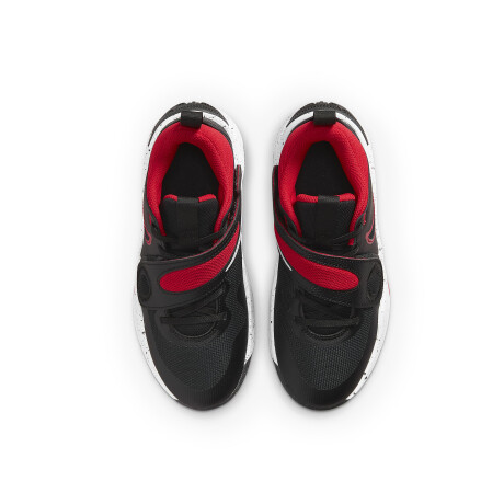 Championes Nike Team Hustle D 11 Black & Red