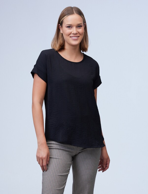 Blusa Solid NEGRO