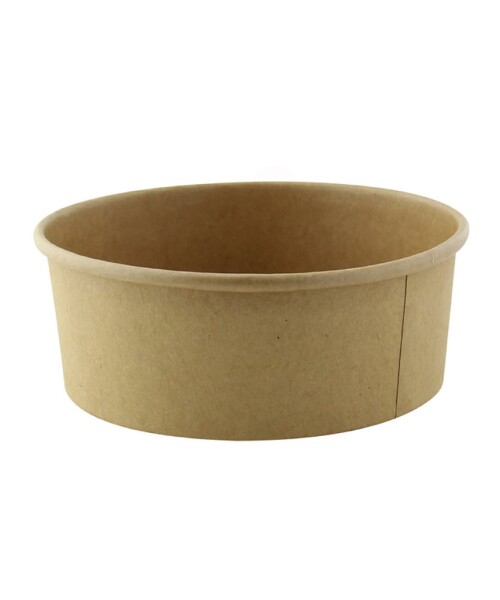 Bowl descartable de kraft, altura 7 cm, 1300 ml - 45 unidades Bowl descartable de kraft, altura 7 cm, 1300 ml - 45 unidades