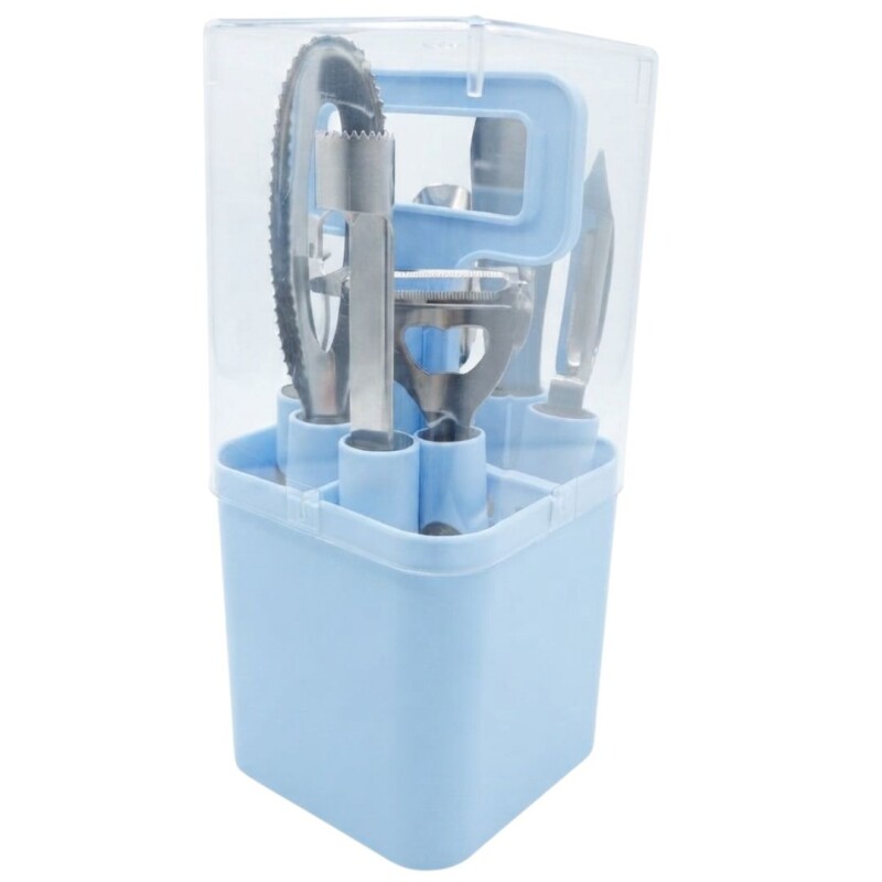 PELADOR DE VERDURA CON ORGANIZADOR SET x8 PELADOR DE VERDURA CON ORGANIZADOR SET x8
