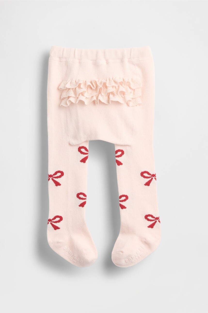 Medias Bebé Bow Print