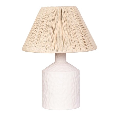 LÁMPARA DE MESA CERAMICA NATURAL-BEIGE ML249214