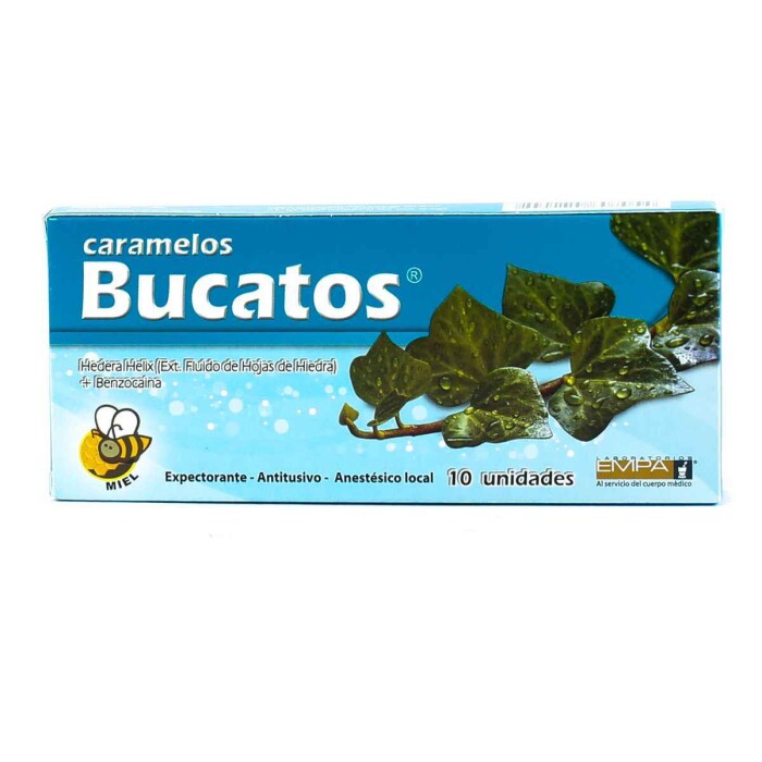 BUCATOS CJ X 10 CARAMELOS única