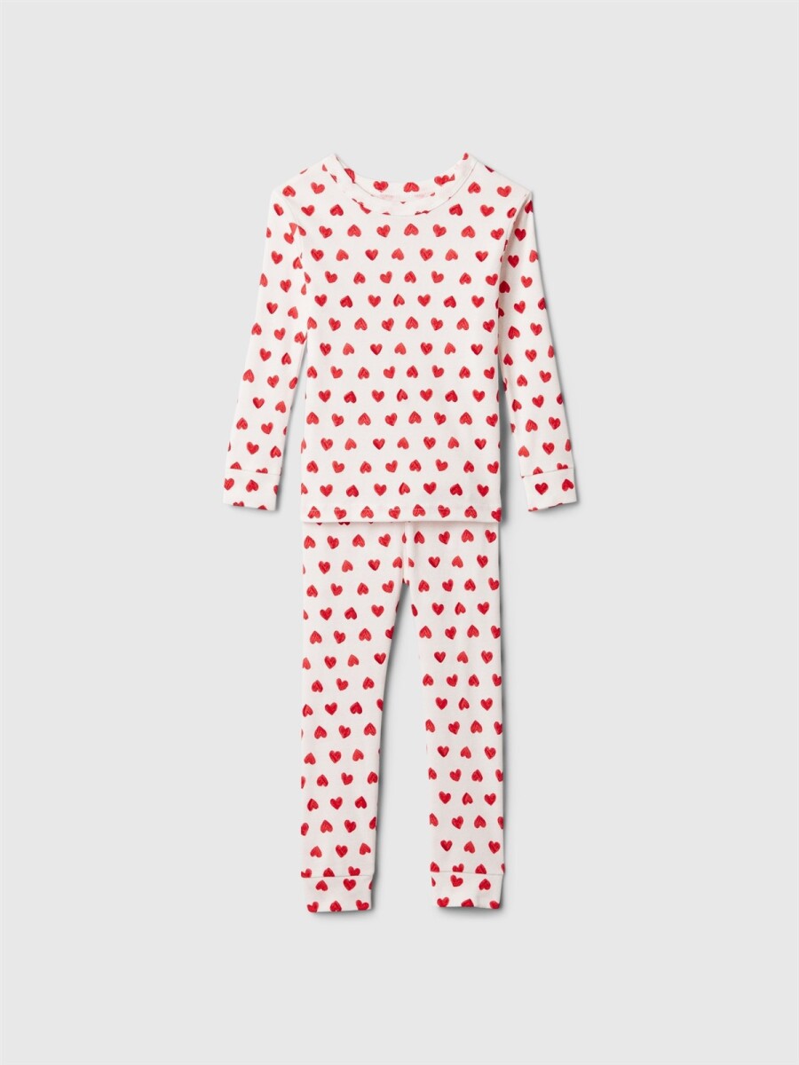 Pijama Toddler Niña - Slipper Red 