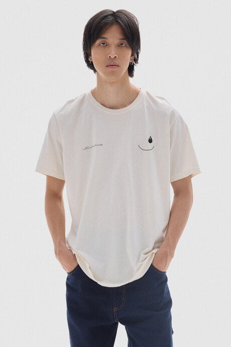 T-shirt Smile Off White