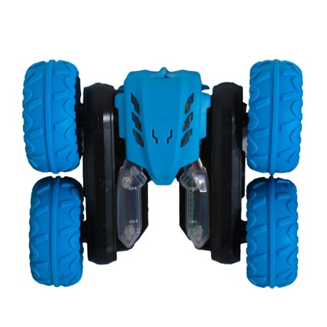 Auto de batería Acrobático control remoto Azul/negro