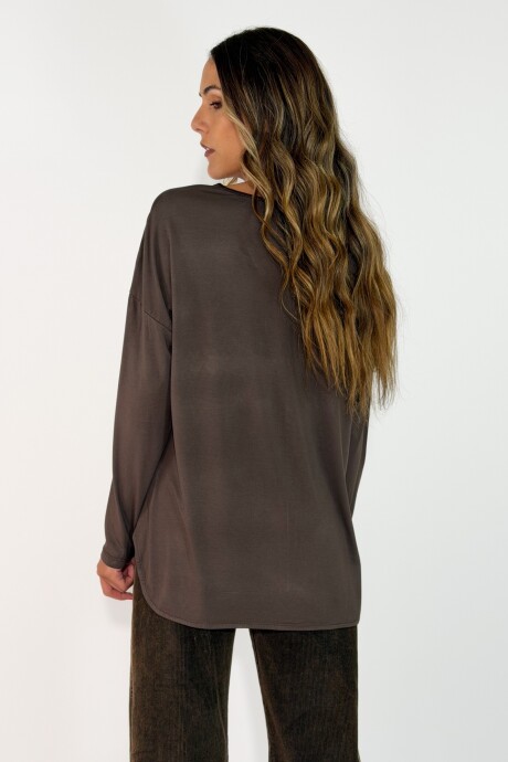 BLUSA MONTANA Chocolate