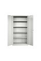 Armario Archivador Metálico 4 Estantes 1.90m Puerta Y Llave Armario Archivador Metálico 4 Estantes 1.90m Puerta Y Llave