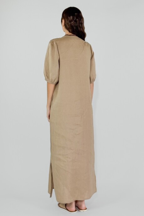 VESTIDO ISADORA Beige