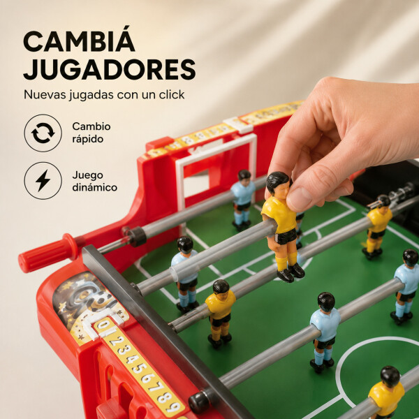 Mesa Futbolito Infantil Futbol Cambia Jugadores Cuenta Goles Mesa Futbolito Infantil Futbol Cambia Jugadores Cuenta Goles
