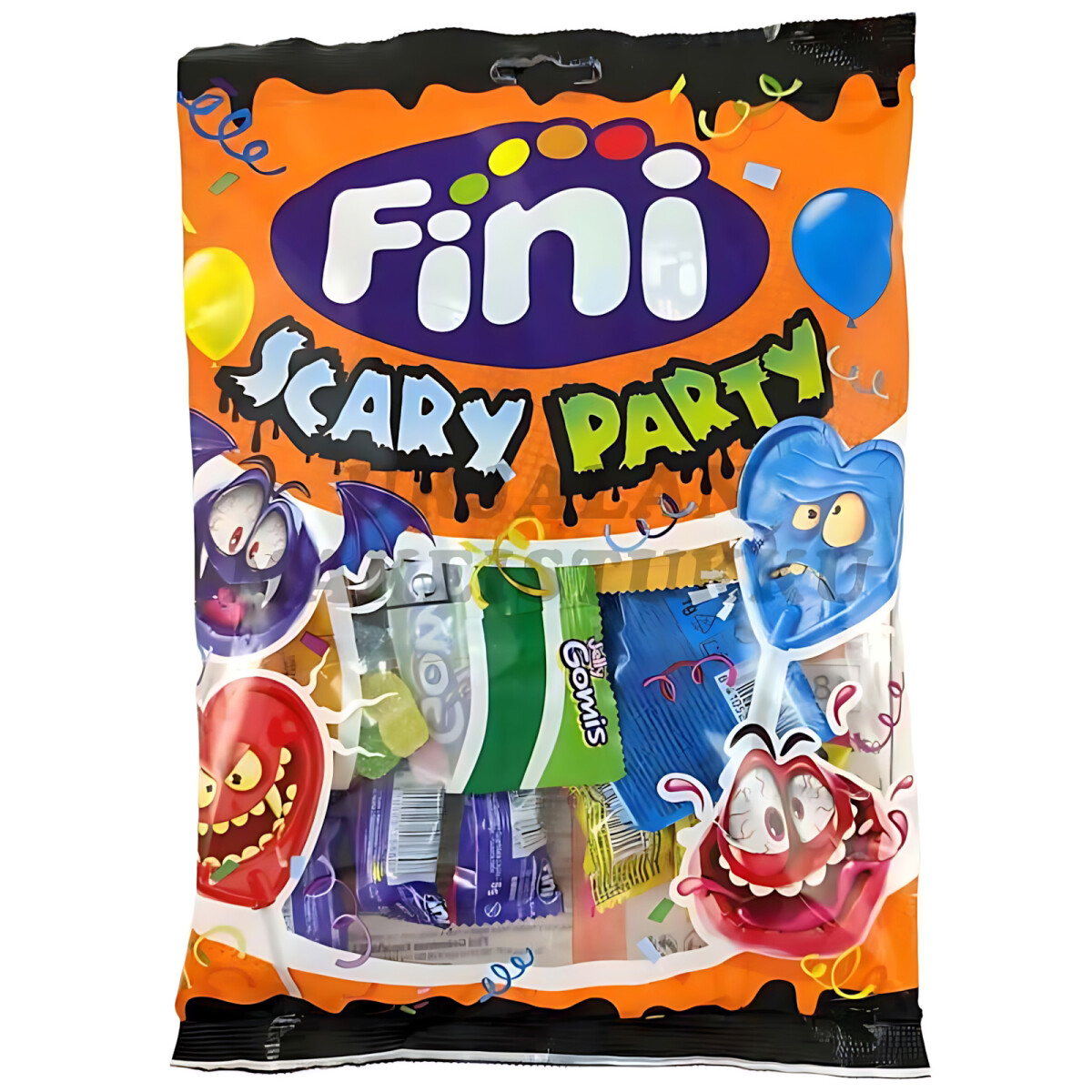 GOLOSINAS SURTIDO BOLSA FINI SCARY PARTY 180grs 