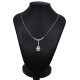 Collar en Oro 18 K Blanco, Brillantes Y Perla Collar en Oro 18 K Blanco, Brillantes Y Perla