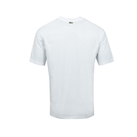 REMERA LACOSTE LIVE X POLAROID White