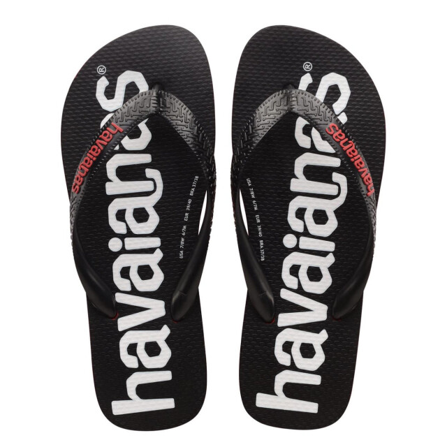 Sandalias de Hombre Havaianas TOP Logomania Rojo Rubi