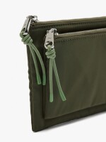 Bolso Multiusos Doble De Nylon caqui