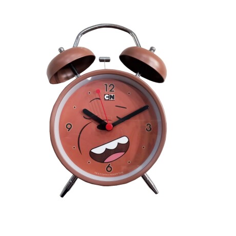 Reloj alarma Escandalosos Pardo