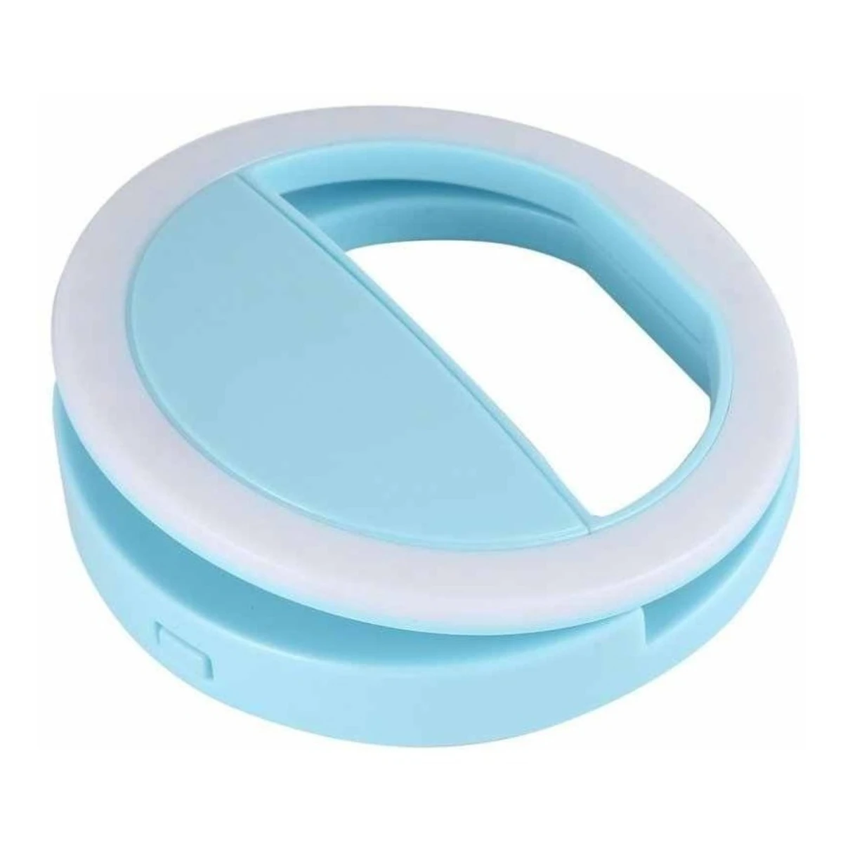 Flash Selfie Luz Para Celular Led iPhone Samsung LG Xiaomi - variante color CELESTE 