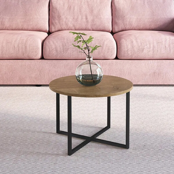 Mesa De Centro Circa Alta Unsi Hierro Madera MESA DE CENTRO CIRCA ALTA