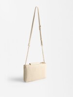 Bolso Bandolera Doble crudo