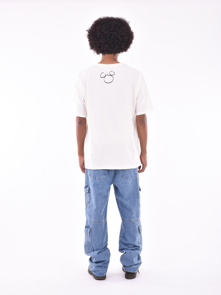 REMERA MICKEY ORIGINAL OFF WHITE
