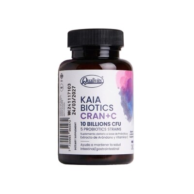CRAN + C PROBIÓTICOS X 30 CAPSULAS KAIA BIOTICS Cran + C Probióticos X30 Cap