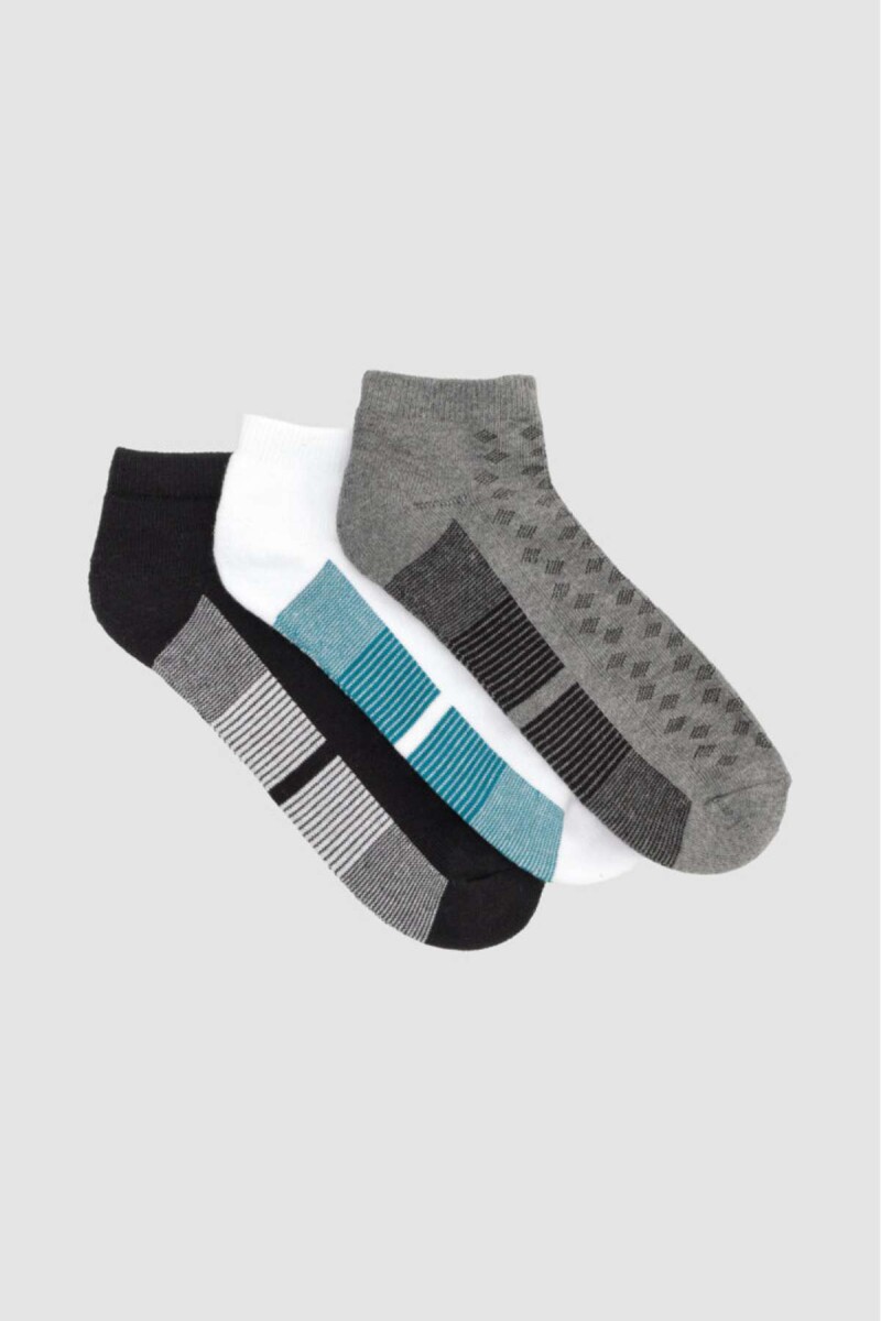 Pack x3 ciclista half terry diselo mor - Variante 38 