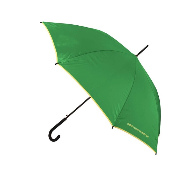 Umbrella Long Ac Green Benetton BENETTON UMBRELLA LONG AC GREEN