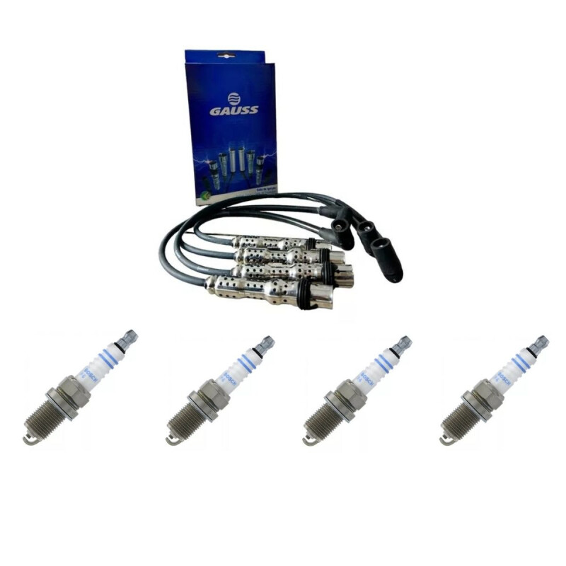 KIT DE CABLE DE BUJIAS + BUJIAS Kit De Cable De Bujias + Bujias