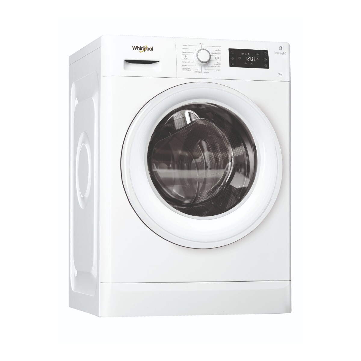 Lavarropas Whirlpool Fresh Care 9Kg Automático WLF902B25F 