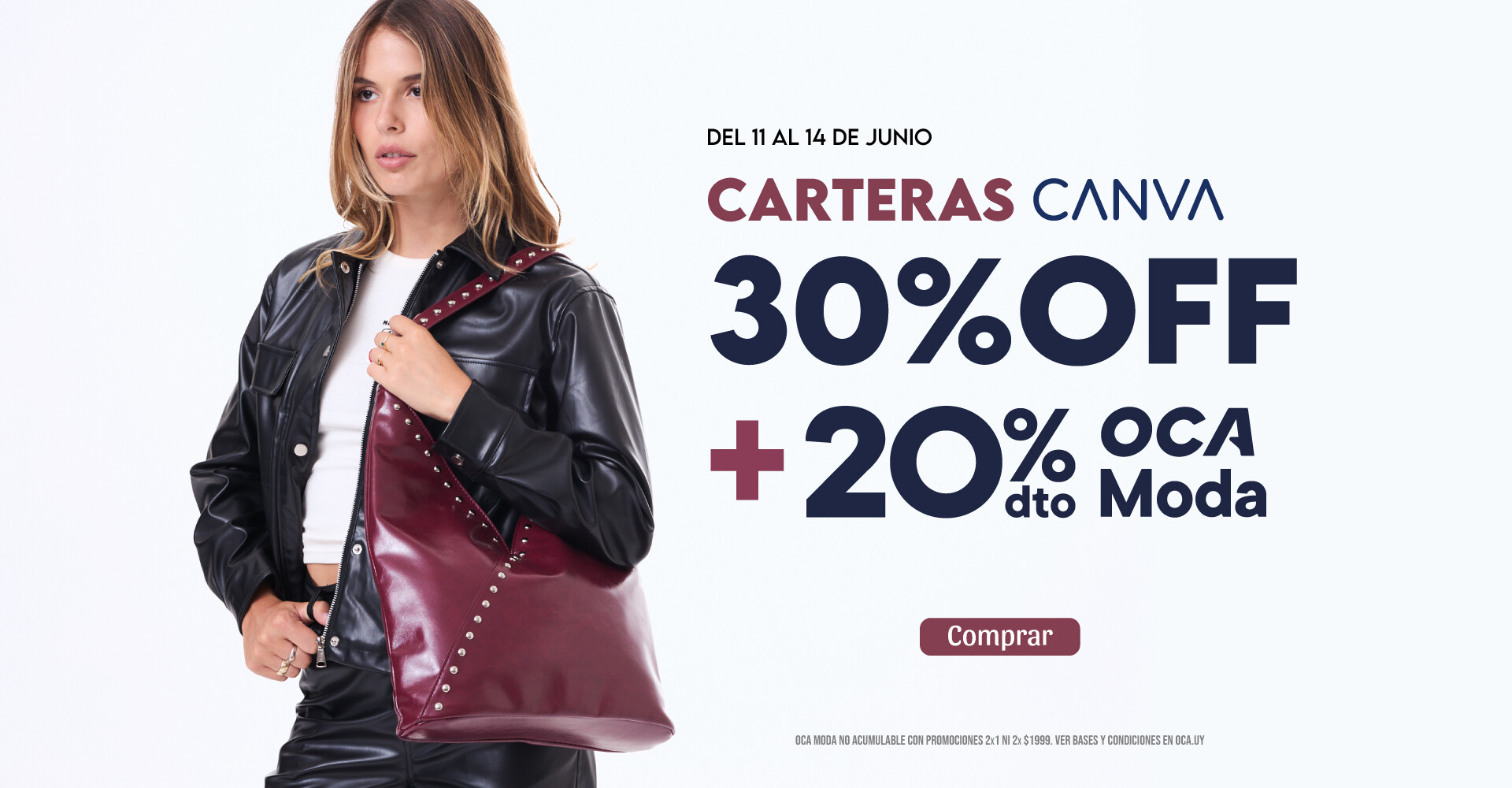 carteras 30 off