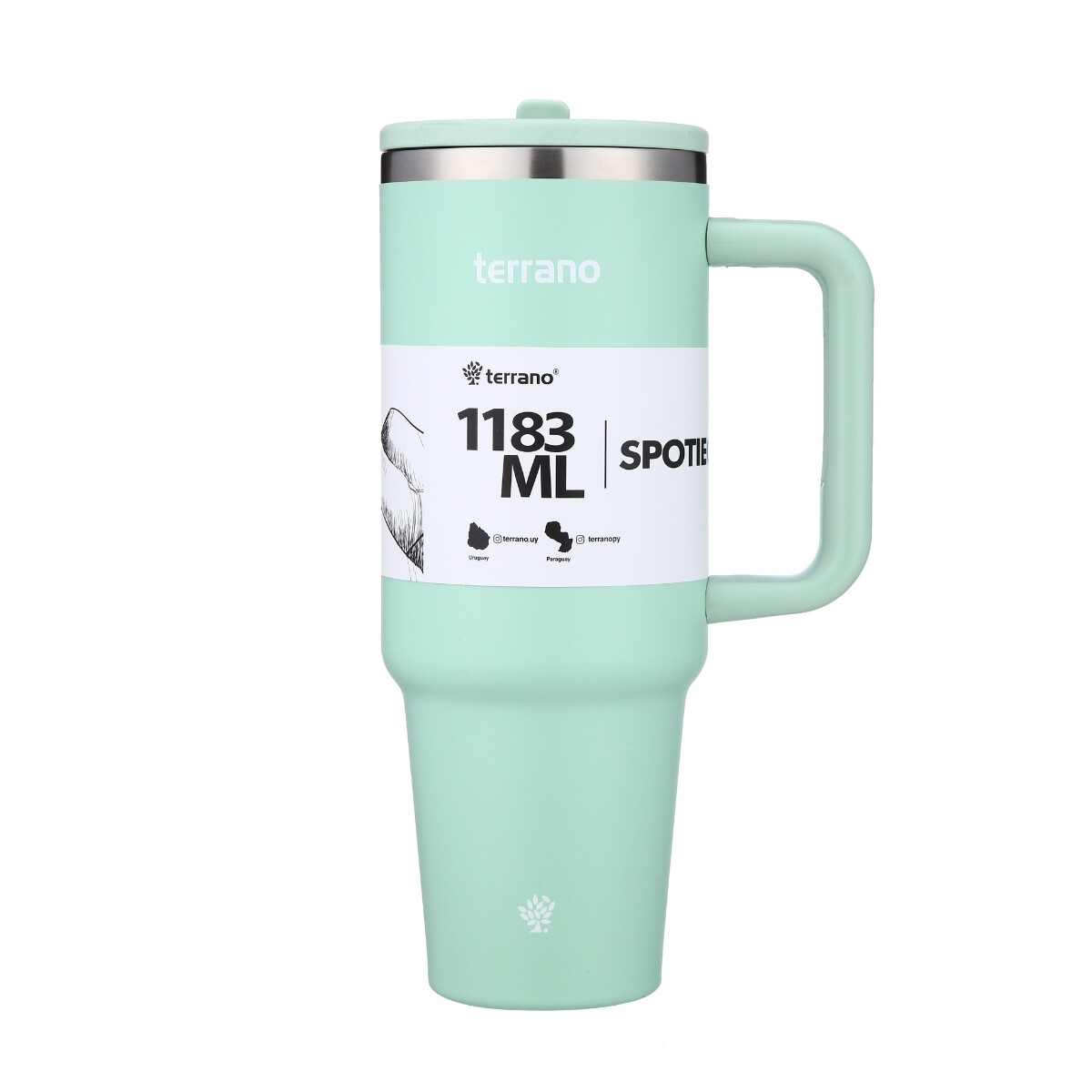 SpotieCup Con Pico - 1183ml. - Verde agua 