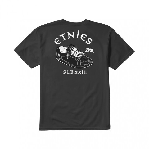REMERA SLB X ETNIES TEE Black