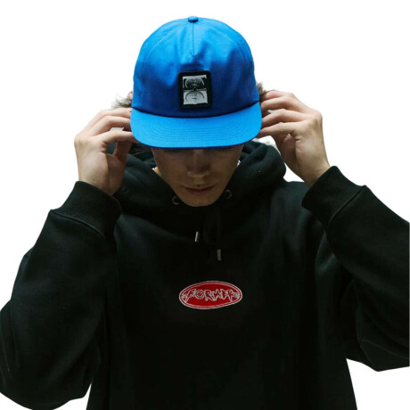Gorro Former Crux Patch Azul