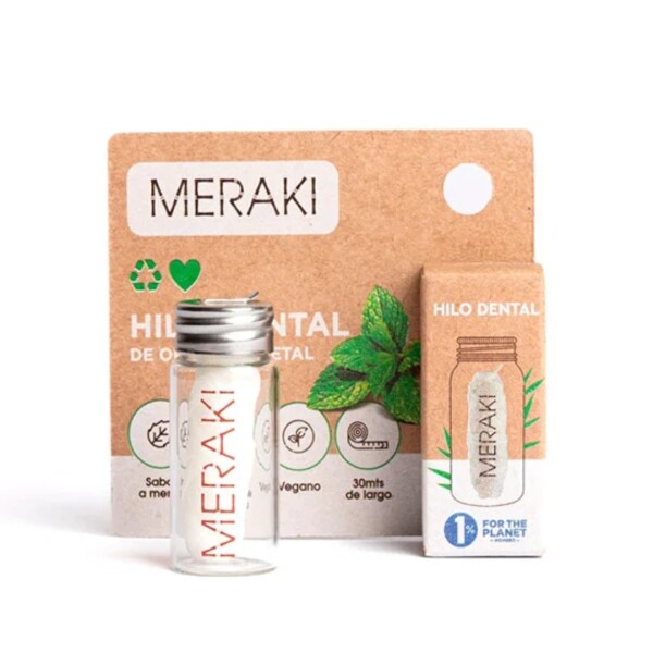 Hilo Dental Meraki Biodegradable Envase Vidrio Hilo Dental Meraki Biodegradable Envase Vidrio