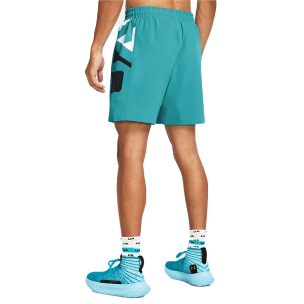 Short Under Armour Baseline Woven Azul