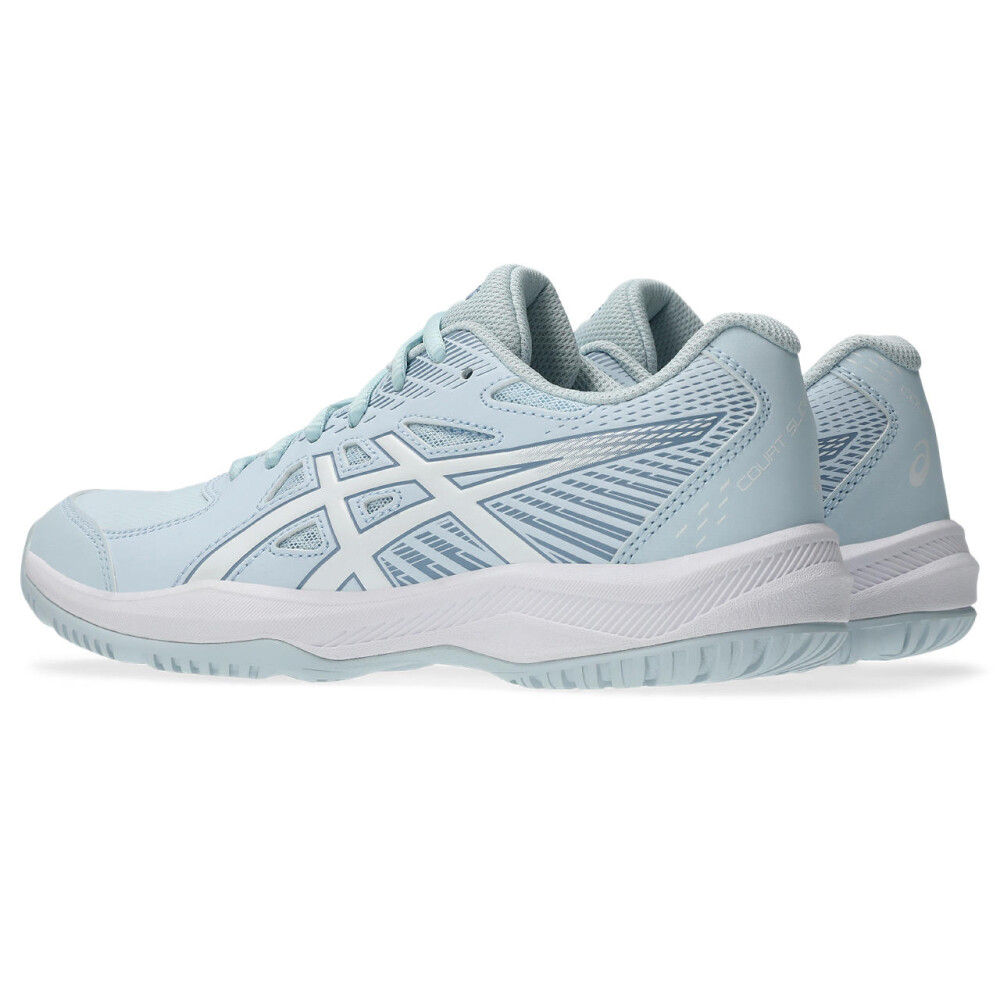 Zapatillas Tenis Court Slide 4 Mujer Sky/white