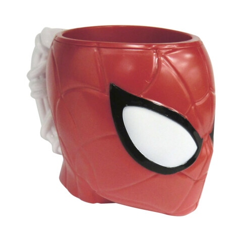 Taza Plástica 3D con Forma Spiderman U