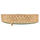 Bandeja Metalica de 35Cm Dorado C/ Espejo Bandeja Metalica de 35Cm Dorado C/ Espejo