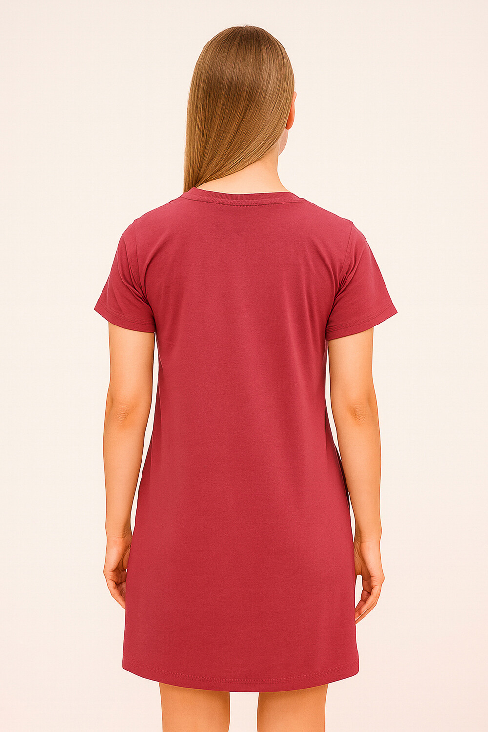Vestido Cradok Bordeaux Claro