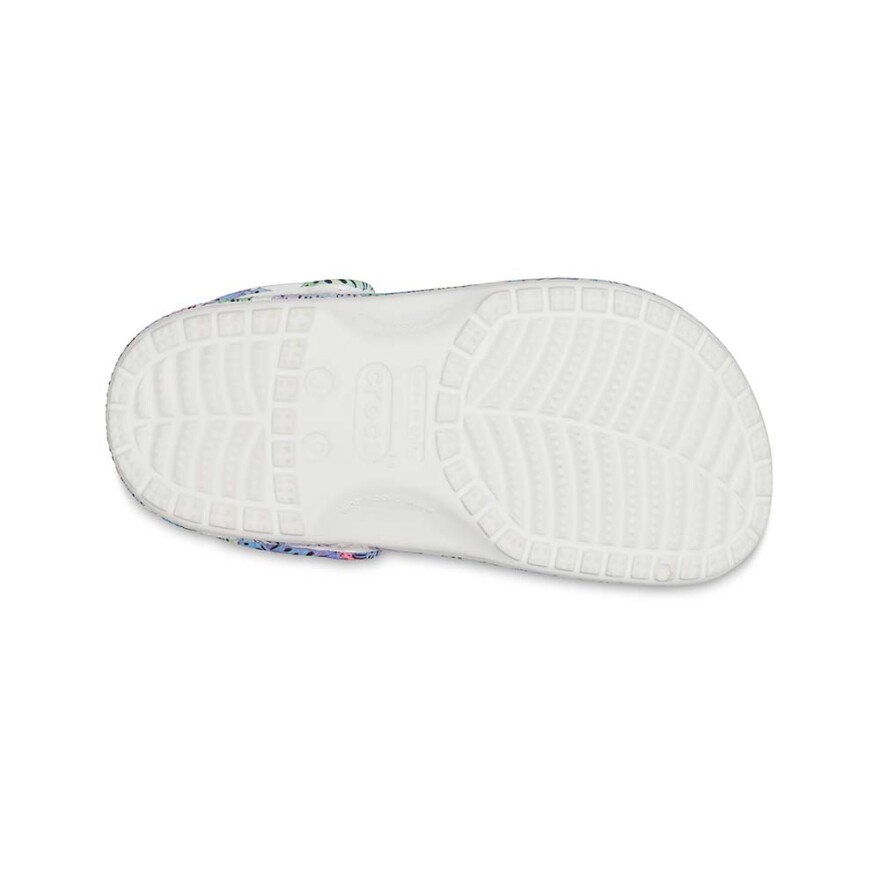 Classic Butterfly Clog K - Niños White/multi